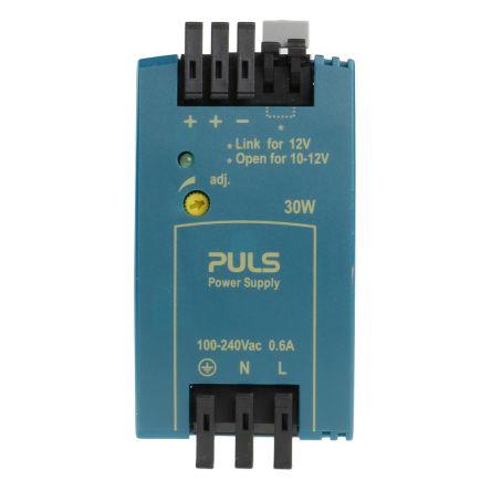 PULS Napájecí zdroj na lištu DIN MiniLine, počet výstupů: 1 Spínaný režim 240V ac 3 A 12V dc 30 W