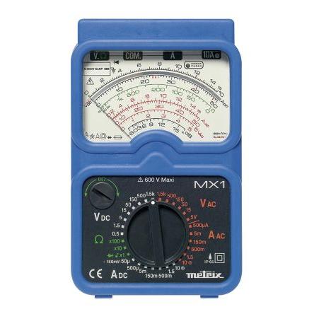 Multimetr Ruční 10 A ac, číslo modelu: MX 1 Metrix