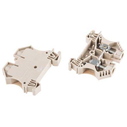 Weidmüller Napájení přes svorkovnici 1020300000, řada: WDU, 1kV Hnědá 10mm² 1 Šroubová ATEX