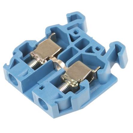 Entrelec Svorkovnice pro montáž na lištu DIN 1SNA120491R1100, řada: SNA, 500V ac Modrá 4mm² 1 Šroubová