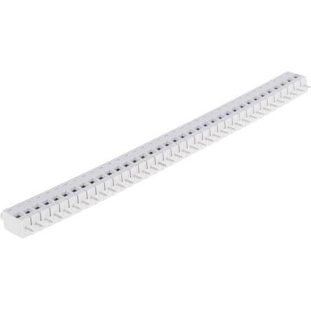 CAMDENBOSS Svorkovnice PCB, řada: CTB7000, rozteč: 5 mm, počet řad: 1, počet kontaktů: 36, orientace těla: Rovný, Šedá