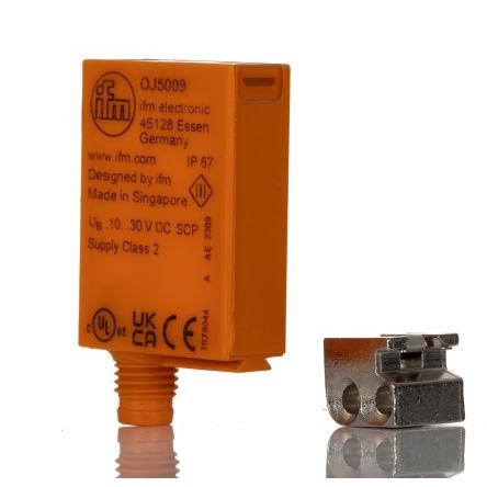 ifm electronic Fotoelektrický snímač LED Blok Konektor M8, výstup: PnP Jednocestný IP67