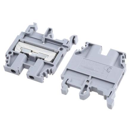 Entrelec Svorkovnice pro montáž na lištu DIN 1SNA115206R2200, řada: SNA, 500V ac Šedá 4mm² 1 Šroubová