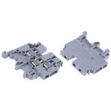 Entrelec Svorkovnice pro montáž na lištu DIN 1SNA115468R2000, řada: SNA, 800V ac Šedá 4mm² 1 Šroubová