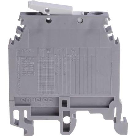 Entrelec Svorkovnice pro montáž na lištu DIN 1SNA115686R1300, řada: SNA, 400V ac Šedá 4mm² 1 Šroubová