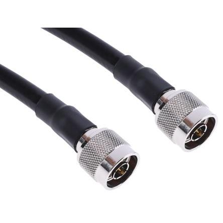 Koaxiální kabel, řada: RS PRO RG213, Hnědá Fluorovaný ethylenpropylen 2 m 50 Ω RS PRO S koncovkou