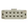 HARTING Konektor IDC, řada: SEK 18 Vnitřní, rozteč: 2.54 mm, počet kontaktů: 10, počet řad: 2, Kabel, IDC, orientace