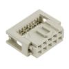 HARTING Konektor IDC, řada: SEK 18 Vnitřní, rozteč: 2.54 mm, počet kontaktů: 10, počet řad: 2, Kabel, IDC, orientace