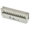 HARTING Konektor IDC, řada: SEK 18 Vnitřní, rozteč: 2.54 mm, počet kontaktů: 26, počet řad: 2, Kabel, IDC, orientace