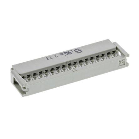 HARTING Konektor IDC, řada: SEK 18 Vnitřní, rozteč: 2.54 mm, počet kontaktů: 34, počet řad: 2, Kabel, IDC, orientace