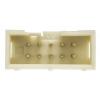 HARTING Konektor PCB, řada: SEK 19, Vodič-deska, počet kontaktů: 10, počet řad: 2, rozteč: 2.54 mm, orientace těla: