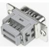 HARTING Konektor D-Sub, řada: D-Sub, počet kontaktů: 9, orientace těla: Pravý úhel 2.77 mm, Kabel Vnější, Standardní,