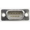 HARTING Konektor D-Sub, řada: D-Sub, počet kontaktů: 9, orientace těla: Pravý úhel 2.77 mm, Kabel Vnější, Standardní,