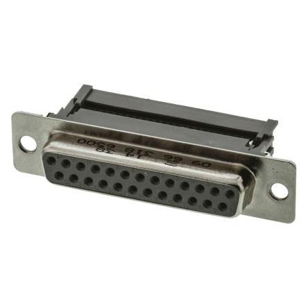 HARTING Konektor D-Sub, řada: D-Sub, počet kontaktů: 25, orientace těla: Pravý úhel 2.77 mm, Kabel Vnitřní, Standardní,