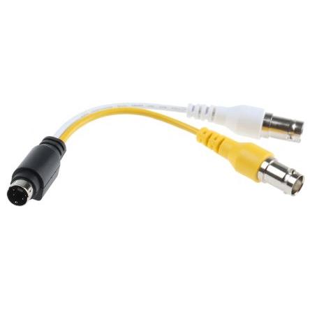 Van Damme Kabel DIN, A: Vnější 110-028-919, A: Mini DIN, B: Vnitřní, B: BNC 150 mm, Černá
