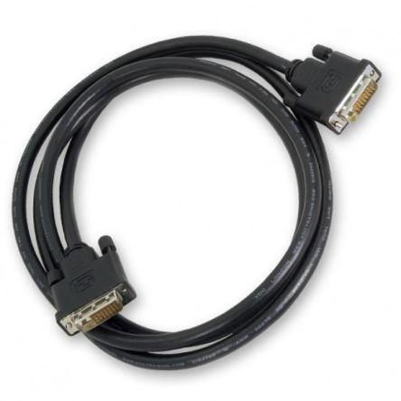 Van Damme, A: Vnější Duální propojení DVI-D, B: Vnější DVI 2 m Kabel DVI, Černá