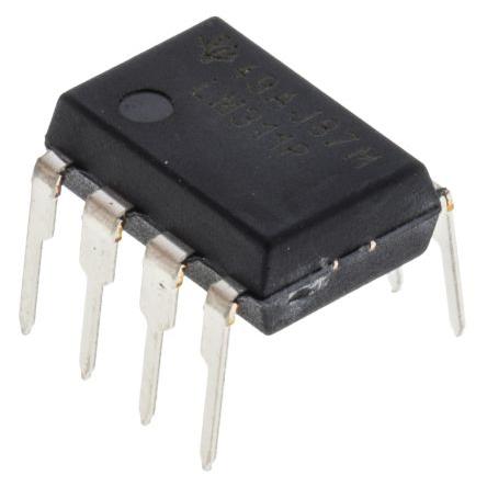 Texas Instruments Komparátor LM311P Otevřený kolektor/emitor 0.17 μs, počet kanálů: 1, PDIP, počet kolíků: 8 kolíkový