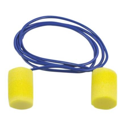 3M E.A.R Ušní zátky, řada: Classic Jednorázový, Modrá, Žlutá, Polyvinylchlorid 31 dB CE, EN 352-2 200
