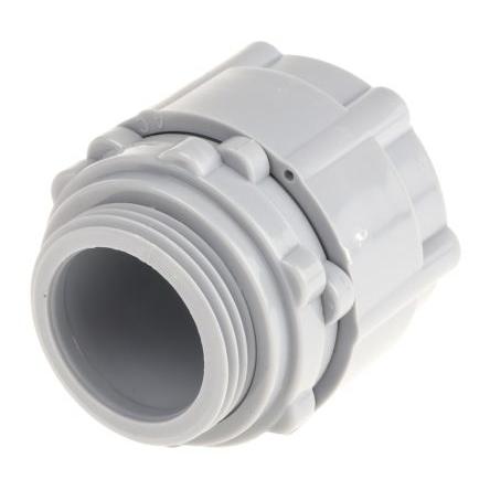 Montáž potrubí Instalační trubka Šedá jmenovitá velikost 25 mm Nylon 66 Šedá, IP55 M25 RS PRO