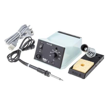Pájecí stanice, číslo modelu: WS 81 1výstupová Analogové 230V, Typ F – Schuko Weller 450 °C Pájení 80 W