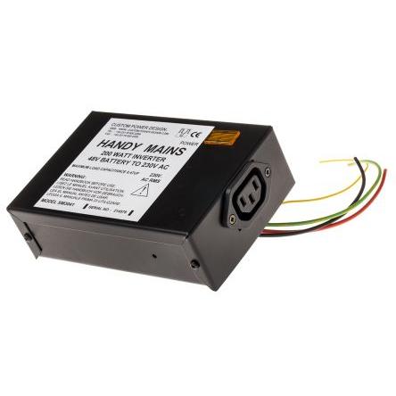 Custom Power Design Napájecí měnič, stálý výkon: 200W, vstupní: 48V dc, výstup: 230V ac