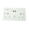 Zásuvka RCD PowerBreaker H Spínací proud 13A Pasivní Powerbreaker 2 230V ac Polykarbonát Povrch Spínací proud IP40 Bílá