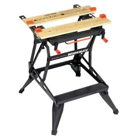 Black & Decker Pracovní stůl 775 mm Přenosné 610mm, Ocel 160kg Nastavitelný rozsah vlhkosti