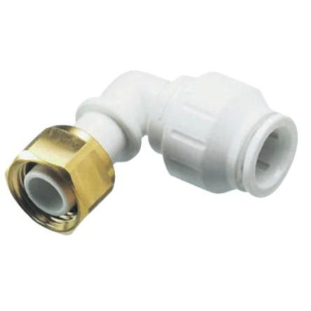 Plastová potrubní armatura 90° Adaptér ventilu John Guest 1/2 in BSP