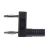 Staubli Banánek, 2 mm, 30 V, 60V dc, 10A, Černá, Vnější zásuvný modul, materiál kontaktu: Mosaz, délka: 30 mm, pokovení