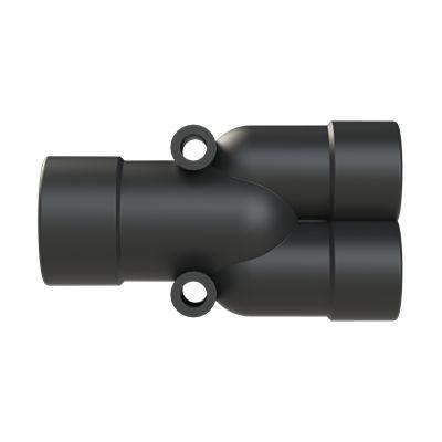 Montáž potrubí Rozdvojovací konektor Černá jmenovitá velikost 12 mm;12 mm;17 mm Polyamid 6, IP66 PMA