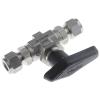 Kulový ventil, Nerezová ocel M10A-B6LJ2-SSP Stlačení Parker NPT NPT