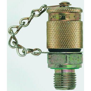 Hydraulická kontrolní přípojka Ocel SMK 20 R 3/8 VB Stauff Vnější R