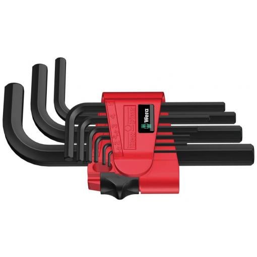 Wera 950/9 BM N inbus sada klíčů 1.5 mm, 2 mm, 2.5 mm, 3 mm, 4 mm, 5 mm, 6 mm, 8 mm, 10 mm 9dílná