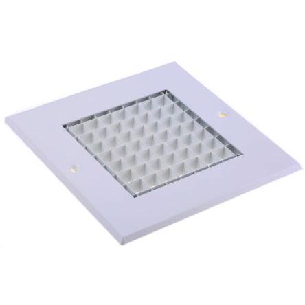 RS PRO Mřížka Bílá, Hliník Plato na vejce 125 mm 125mm