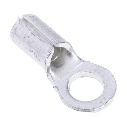 Krimpovací kroužková svorka, pokovení: Cín, M3, 400 °C, min. AWG: 22 AWG, max. AWG: 16 AWG, Neizolované, RS PRO