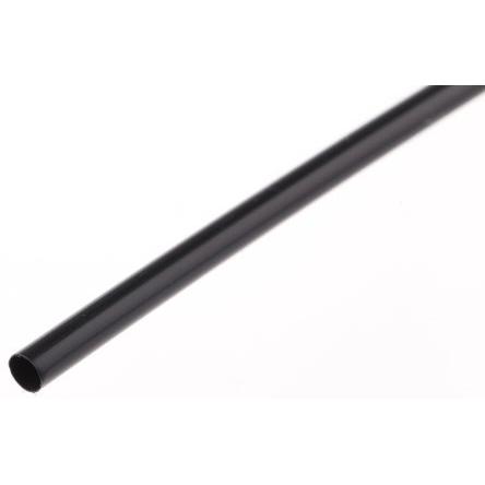 TE Connectivity Teplem smrštitelné bužírky průměr 3.2 mm Černá smršťovací poměr 2:1 Polyvinylfluorid 1.2m, řada: RW-175