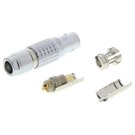 Kulatý konektor, počet kontaktů: 2, Kabel, velikost: 12 mm LEMO, pohlaví kontaktu: Vnější, orientace těla: Rovný