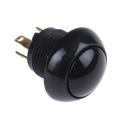 Otto Tlačítkový spínač, řada: P9 IP68 DPDT Panel Okamžité 0.5 x 0.5 in 5A, barva LED: Černá 28 V dc 115 V ac