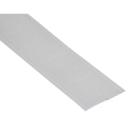 Pás s háčky, Bílá 20mm x, délka: 5 m Předem nařezané Velcro