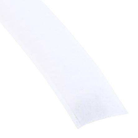 Pás se smyčkami, Bílá 20mm x, délka: 5 m Předem nařezané Velcro