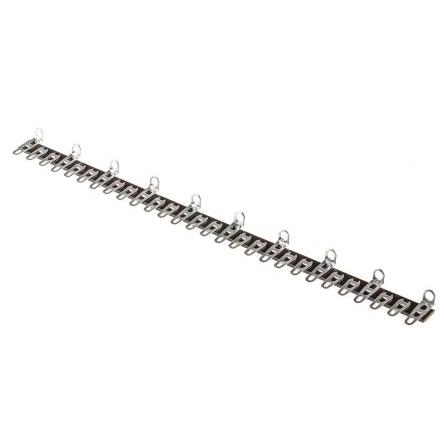 RS PRO Přepážková lišta, počet kontaktů: 28, rozteč: 9.5 mm, počet řad: 1