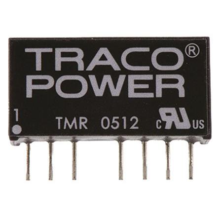 TRACOPOWER Měnič DC/DC TMR 2, výstup: 12V dc 1.6 kV dc, Vin 9V dc 167 mA, Vin 4.5V 2 W -40 °C 85 °C Průchozí otvor