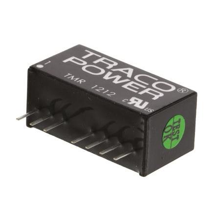 TRACOPOWER Měnič DC/DC TMR 2, výstup: 12V dc 1.6 kV dc, Vin 18V dc 167 mA, Vin 9V 2 W -40 °C 85 °C Průchozí otvor