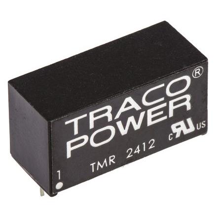 TRACOPOWER Měnič DC/DC TMR 2, výstup: 12V dc 1.6 kV dc, Vin 36V dc 167 mA, Vin 18V 2 W -40 °C 85 °C Montáž na plošný