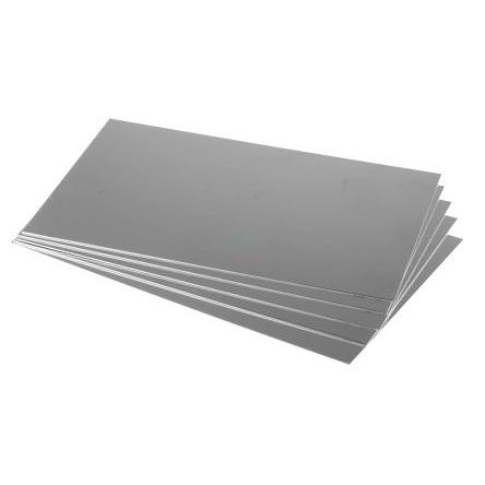 RS PRO Kovová deska, délka: 200 mm, šířka: 300mm, tloušťka: 1.2 mm
