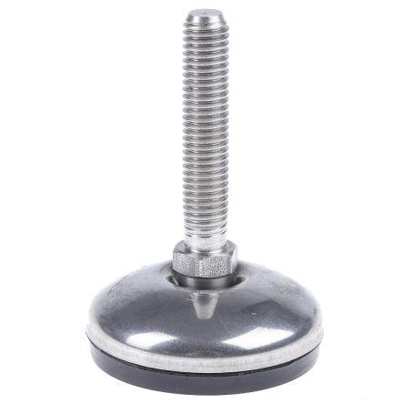 A105/001 Nu-Tech Engineering M10 50 mm Nerezová ocel Nastavitelná noha 350 kg 3.5 °