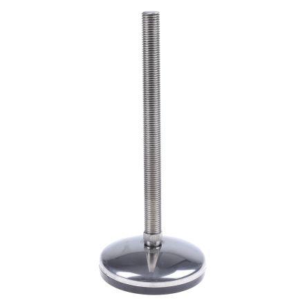 A105/025 Nu-Tech Engineering M16 100 mm Nerezová ocel Nastavitelná noha 1000 kg 3.5 °