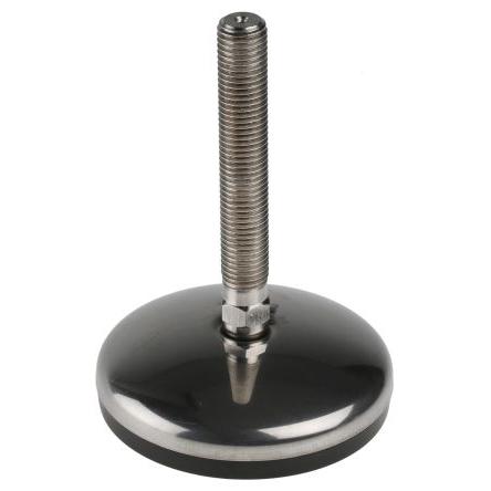 A105/022 Nu-Tech Engineering M16 100 mm Nerezová ocel Nastavitelná noha 1000 kg 3.5 °