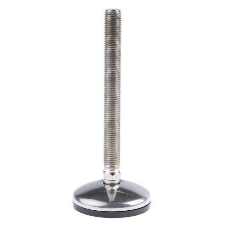 A105/018 Nu-Tech Engineering M16 75 mm Nerezová ocel Nastavitelná noha 750 kg 3.5 °