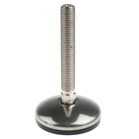 A105/016 Nu-Tech Engineering M16 50 mm Nerezová ocel Nastavitelná noha 750 kg 3.5 °